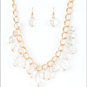 Necklace with matching earrings